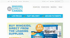 Desktop Screenshot of minoxidildirect.com