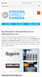 Mobile Screenshot of minoxidildirect.com